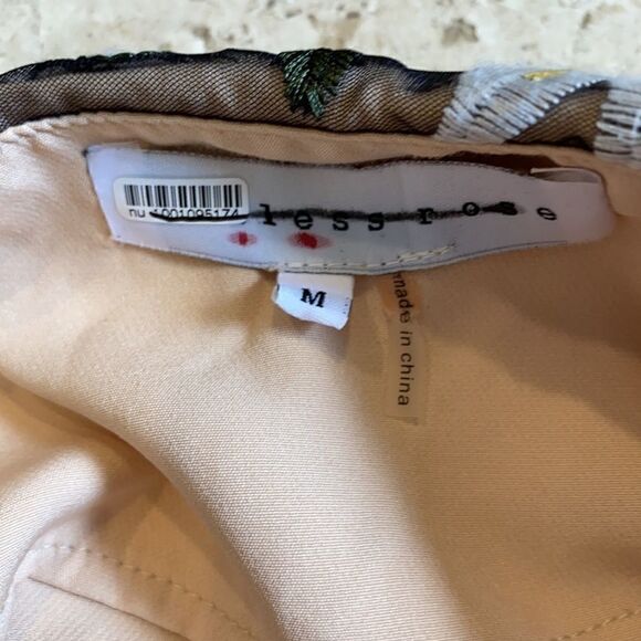 ANTHROPOLOGIE LESS ROSE FLORAL MINI DRESS - Picture 12 of 12